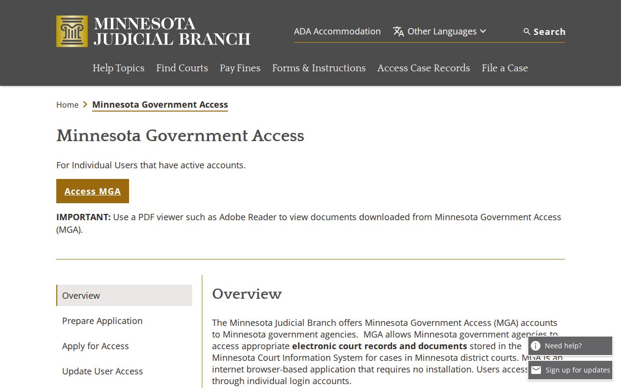 Fillmore County warrant search access FAQ
