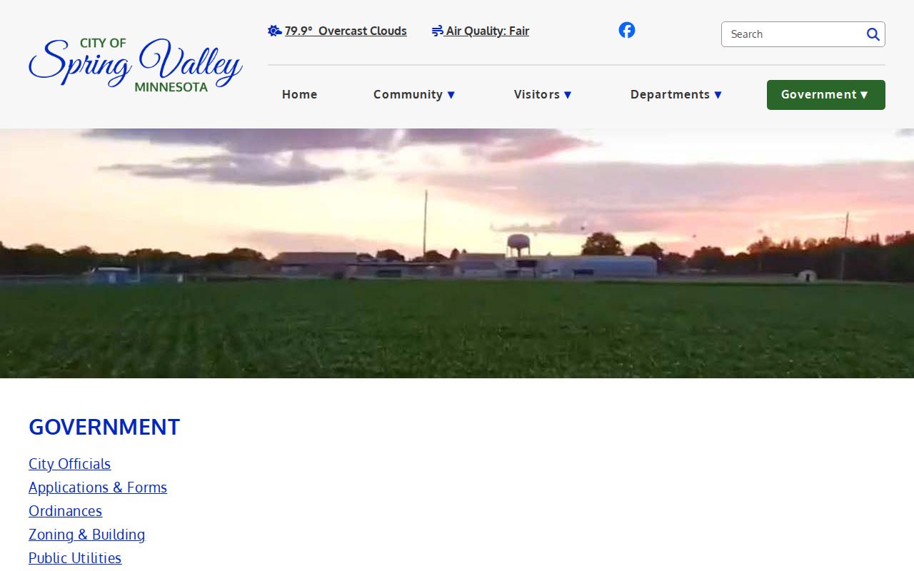 Spring Valley warrant records City Hall contact page